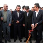 کلنگ‌ زنی طرح خط انتقال برق معادن ساردویه با حضور  وزیر صمت