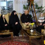 عکس  2 دختری که از سردار باقری به یادگار مانده /  شباهت باورنکردنی دختر کوچک ایشان به پدر !