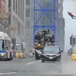 فیلم از پشت صحنه ساخت فیلم Spider-Man Brand New Day