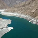 وضعیت تکان دهنده سد کرج به روایت تصویر